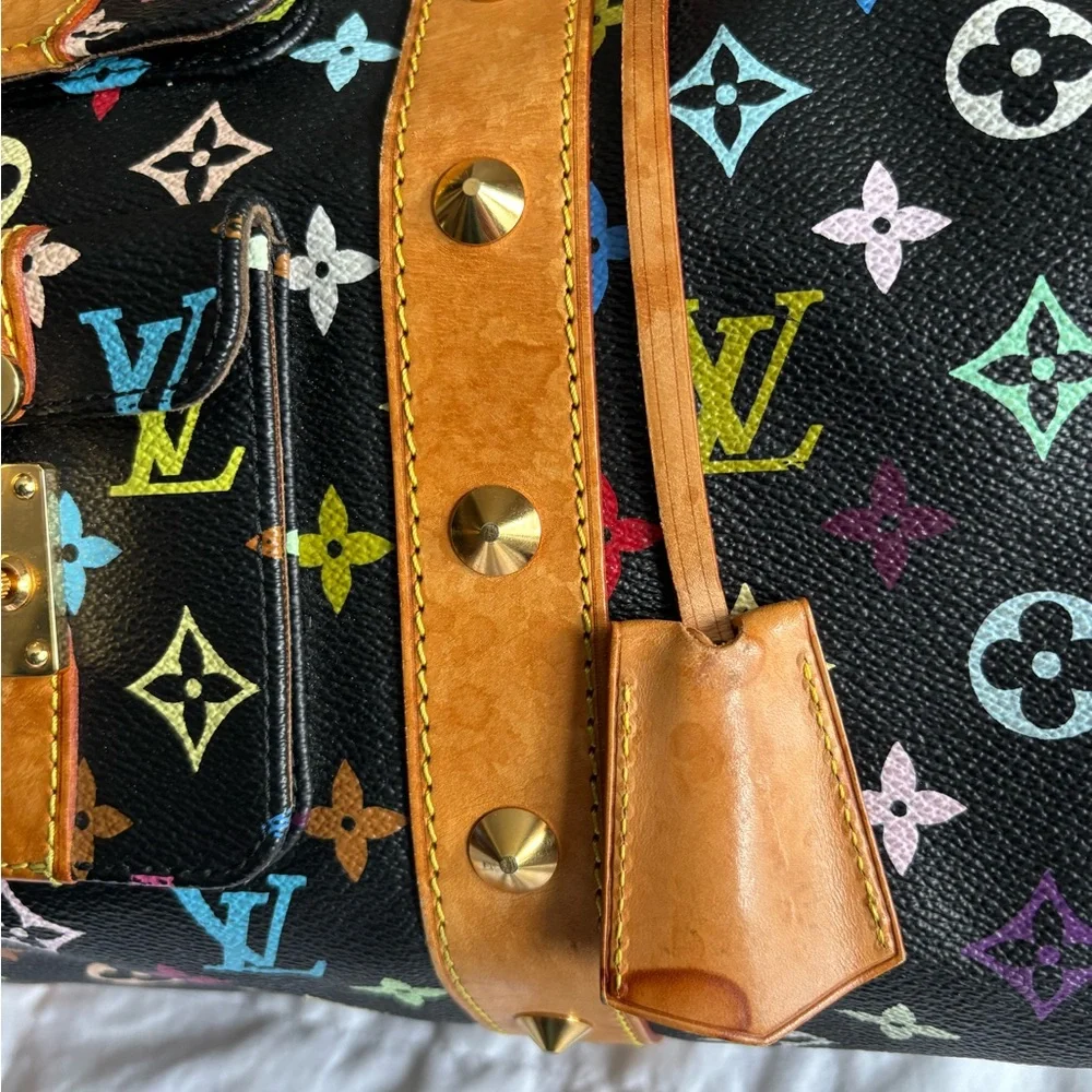 Louis Vuitton Black Monogram Keepall 45 - Picture 11 of 12